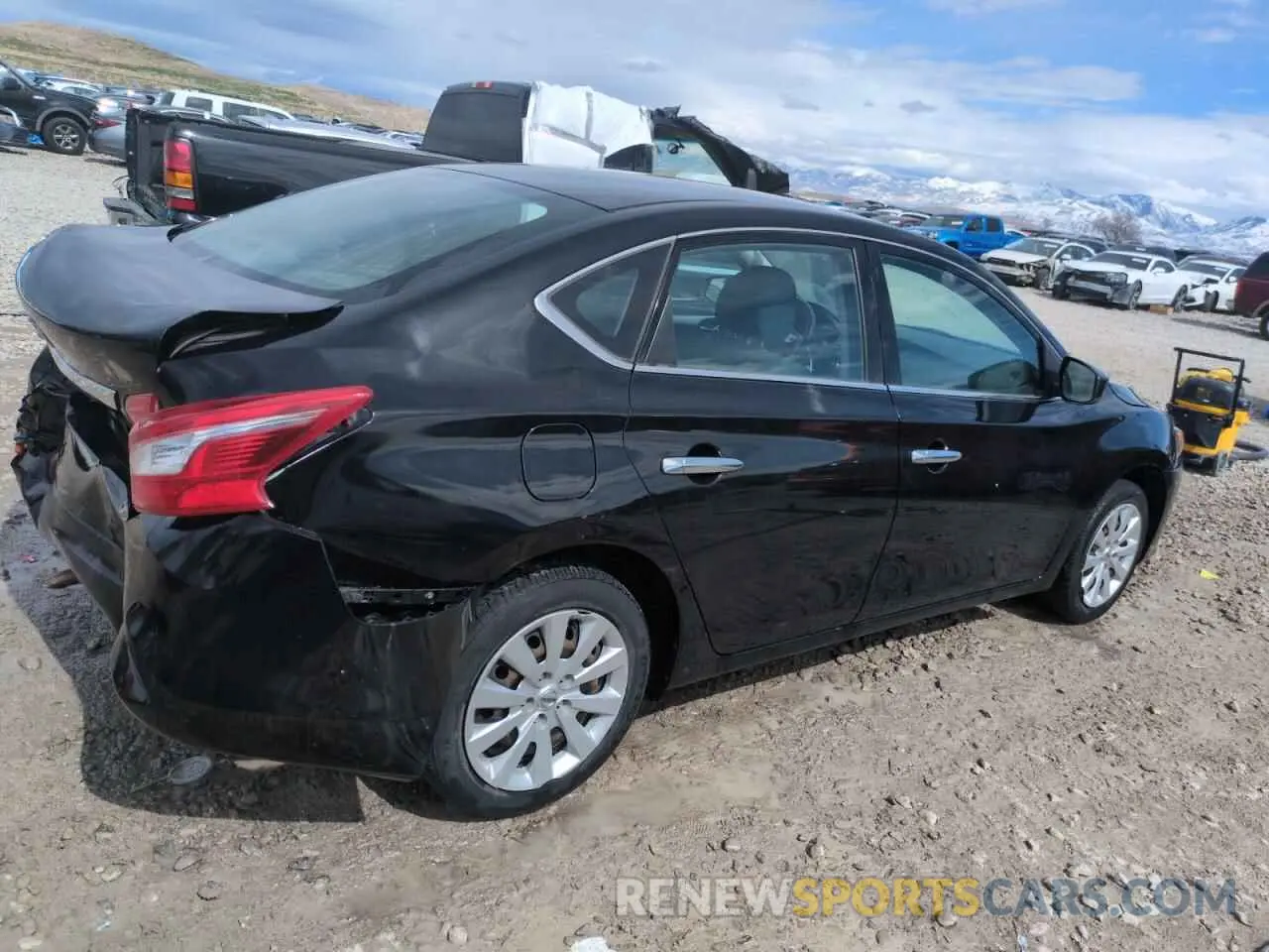 3 Photograph of a damaged car 3N1AB7AP4KY269228 NISSAN SENTRA 2019