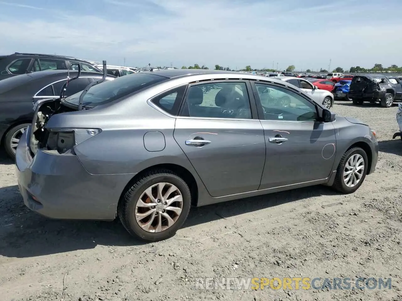 3 Photograph of a damaged car 3N1AB7AP4KY269326 NISSAN SENTRA 2019
