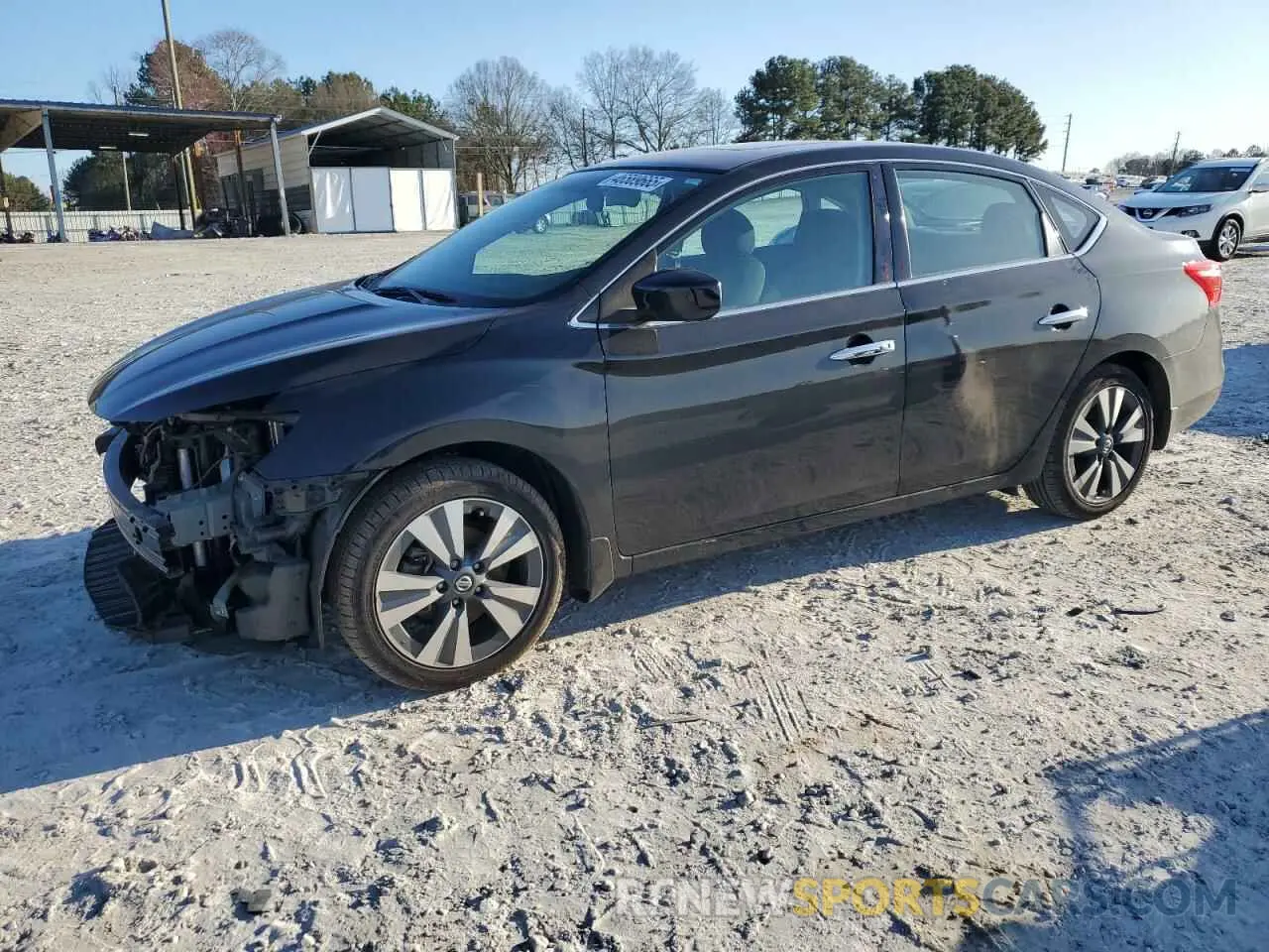 1 Photograph of a damaged car 3N1AB7AP4KY277071 NISSAN SENTRA 2019