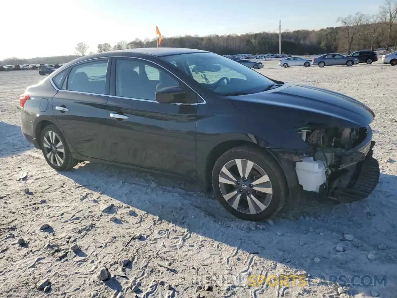 4 Photograph of a damaged car 3N1AB7AP4KY277071 NISSAN SENTRA 2019