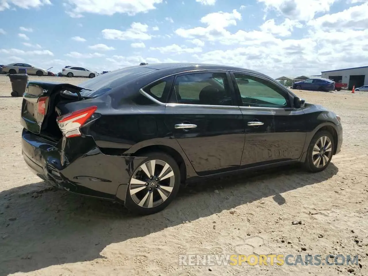 3 Photograph of a damaged car 3N1AB7AP4KY279094 NISSAN SENTRA 2019