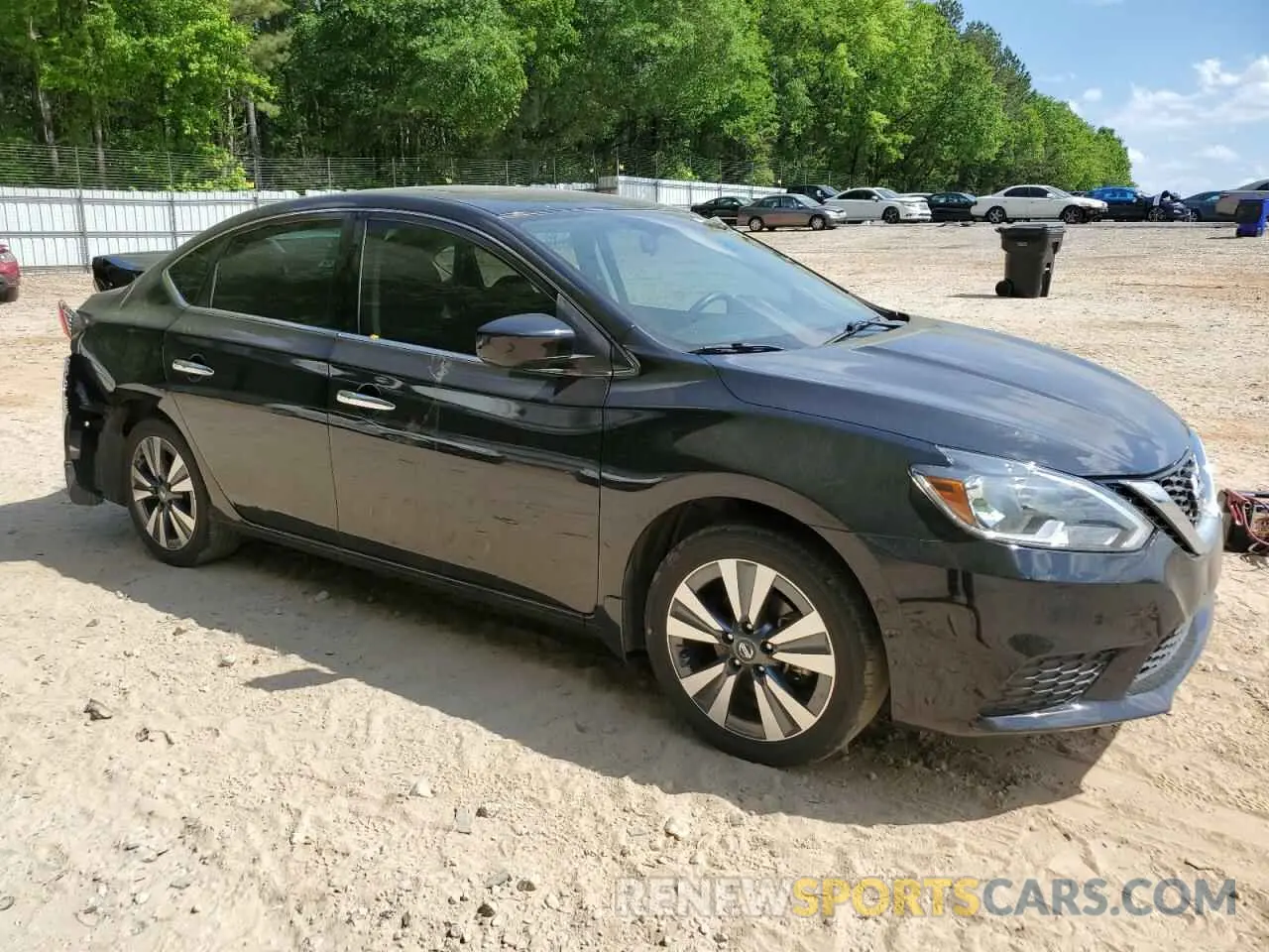 4 Photograph of a damaged car 3N1AB7AP4KY279094 NISSAN SENTRA 2019