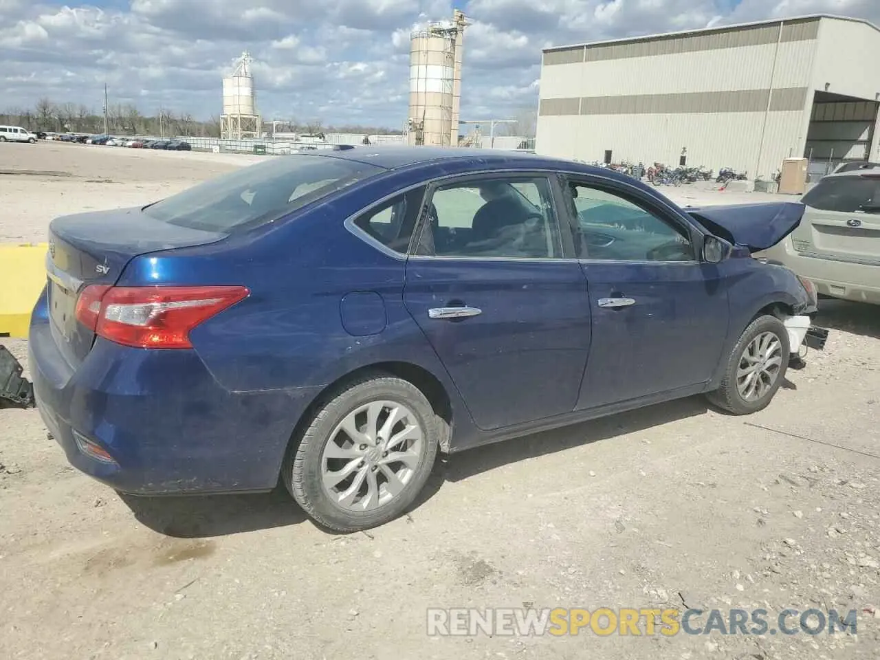 3 Photograph of a damaged car 3N1AB7AP4KY280505 NISSAN SENTRA 2019