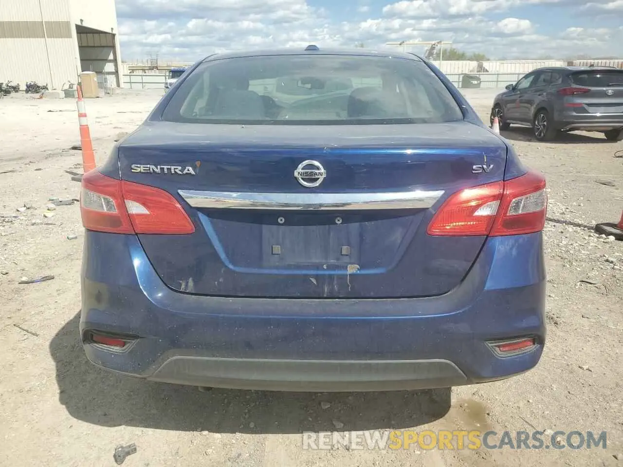 6 Photograph of a damaged car 3N1AB7AP4KY280505 NISSAN SENTRA 2019