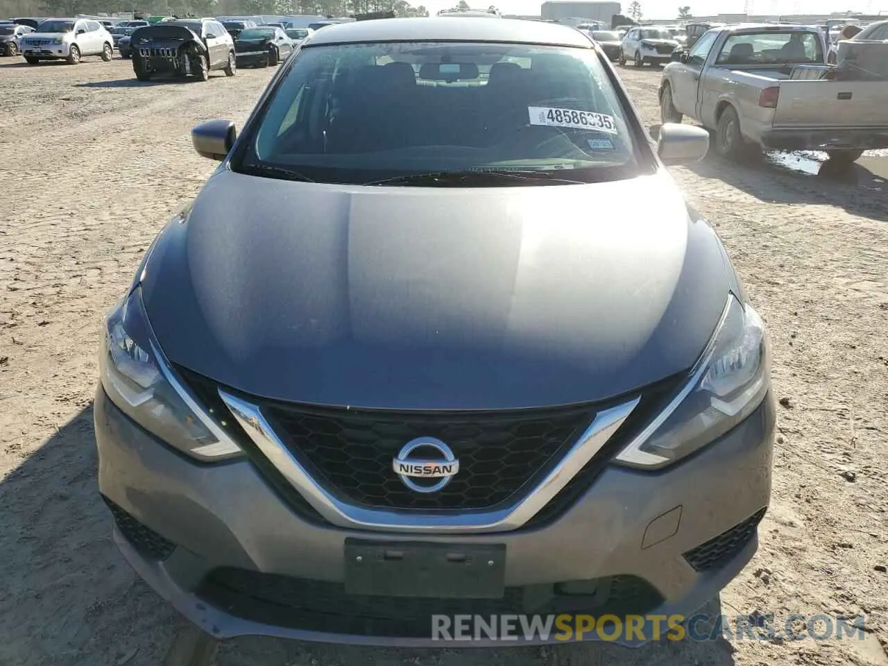 5 Photograph of a damaged car 3N1AB7AP4KY284098 NISSAN SENTRA 2019