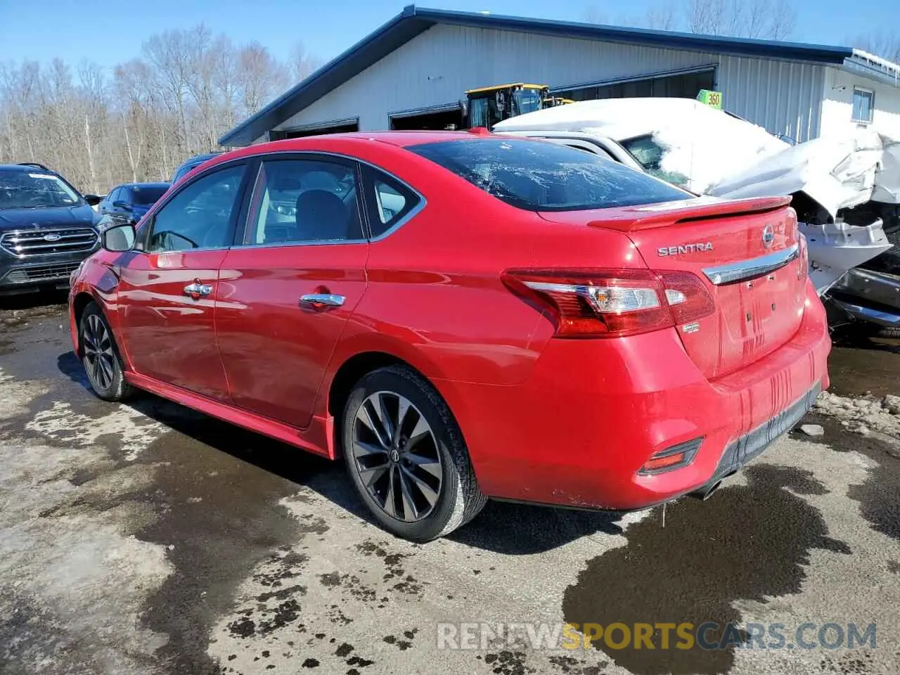 2 Photograph of a damaged car 3N1AB7AP4KY286966 NISSAN SENTRA 2019