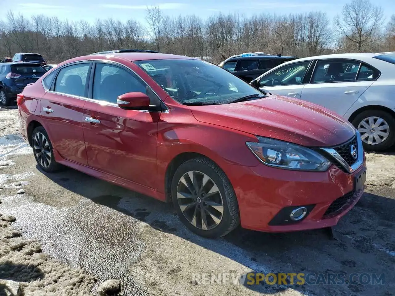 4 Photograph of a damaged car 3N1AB7AP4KY286966 NISSAN SENTRA 2019