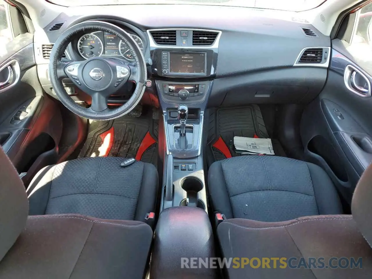 8 Photograph of a damaged car 3N1AB7AP4KY286966 NISSAN SENTRA 2019