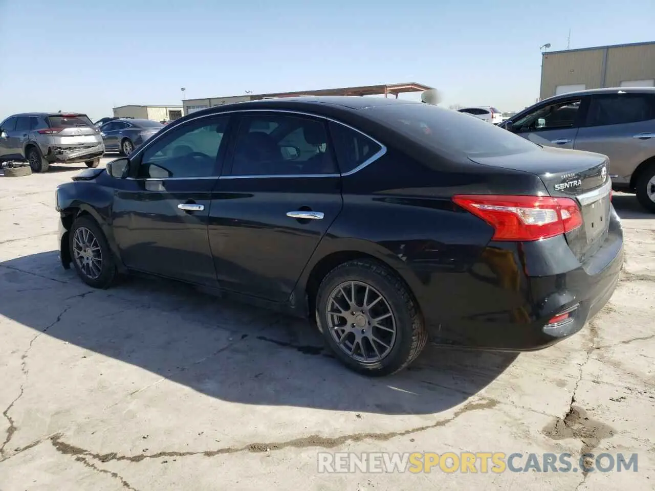 2 Photograph of a damaged car 3N1AB7AP4KY288670 NISSAN SENTRA 2019