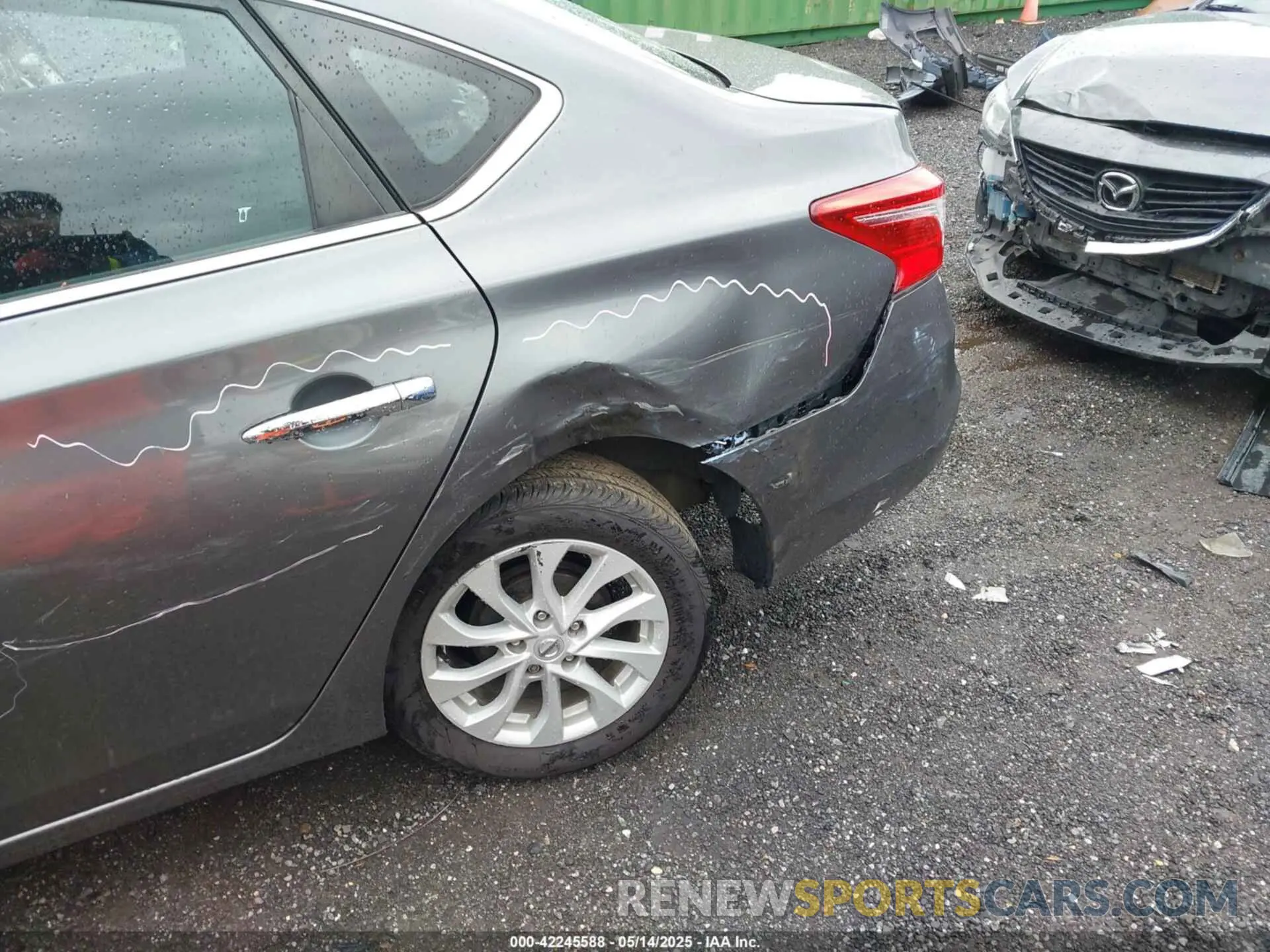 17 Photograph of a damaged car 3N1AB7AP4KY289561 NISSAN SENTRA 2019