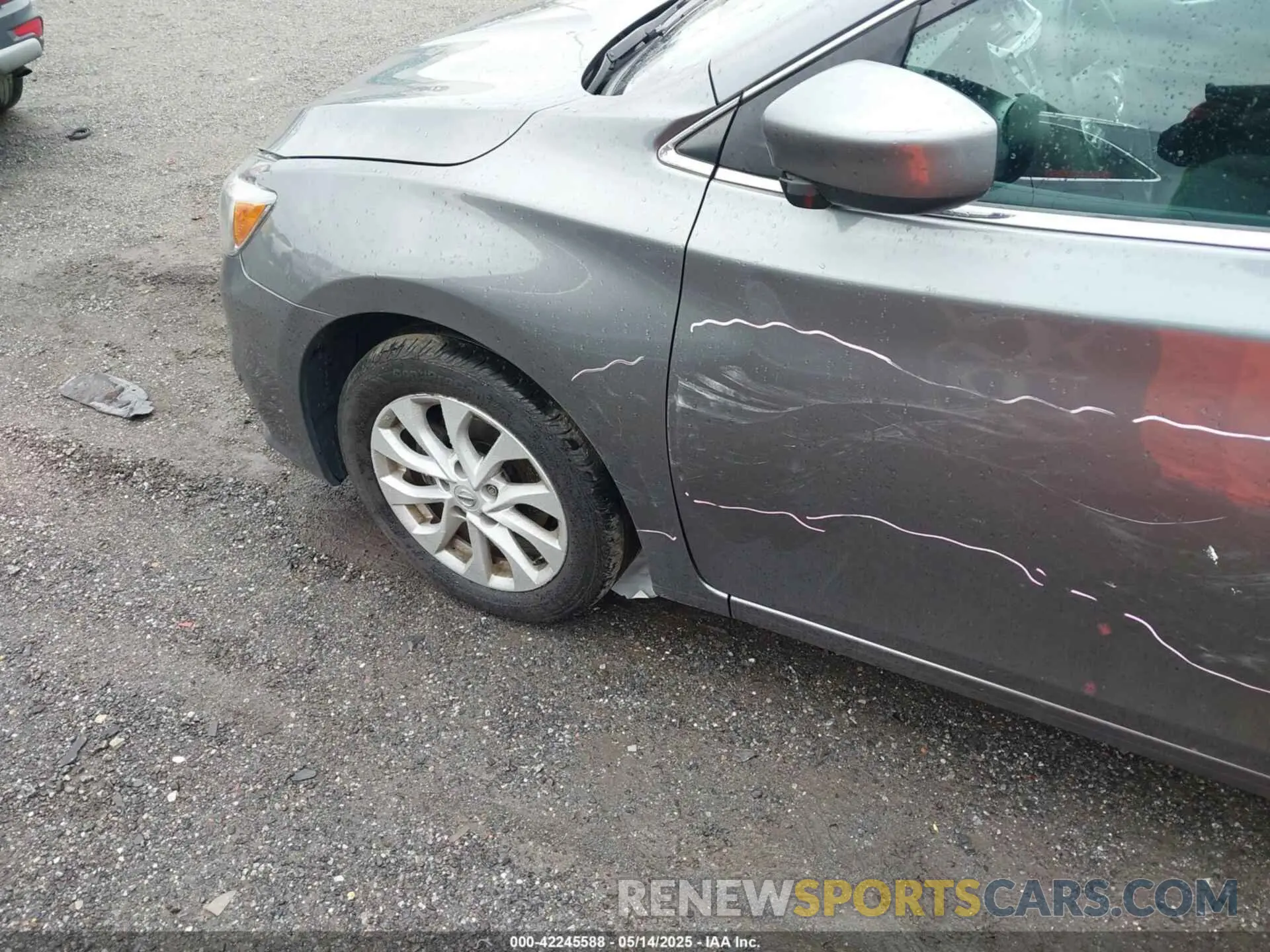 19 Photograph of a damaged car 3N1AB7AP4KY289561 NISSAN SENTRA 2019