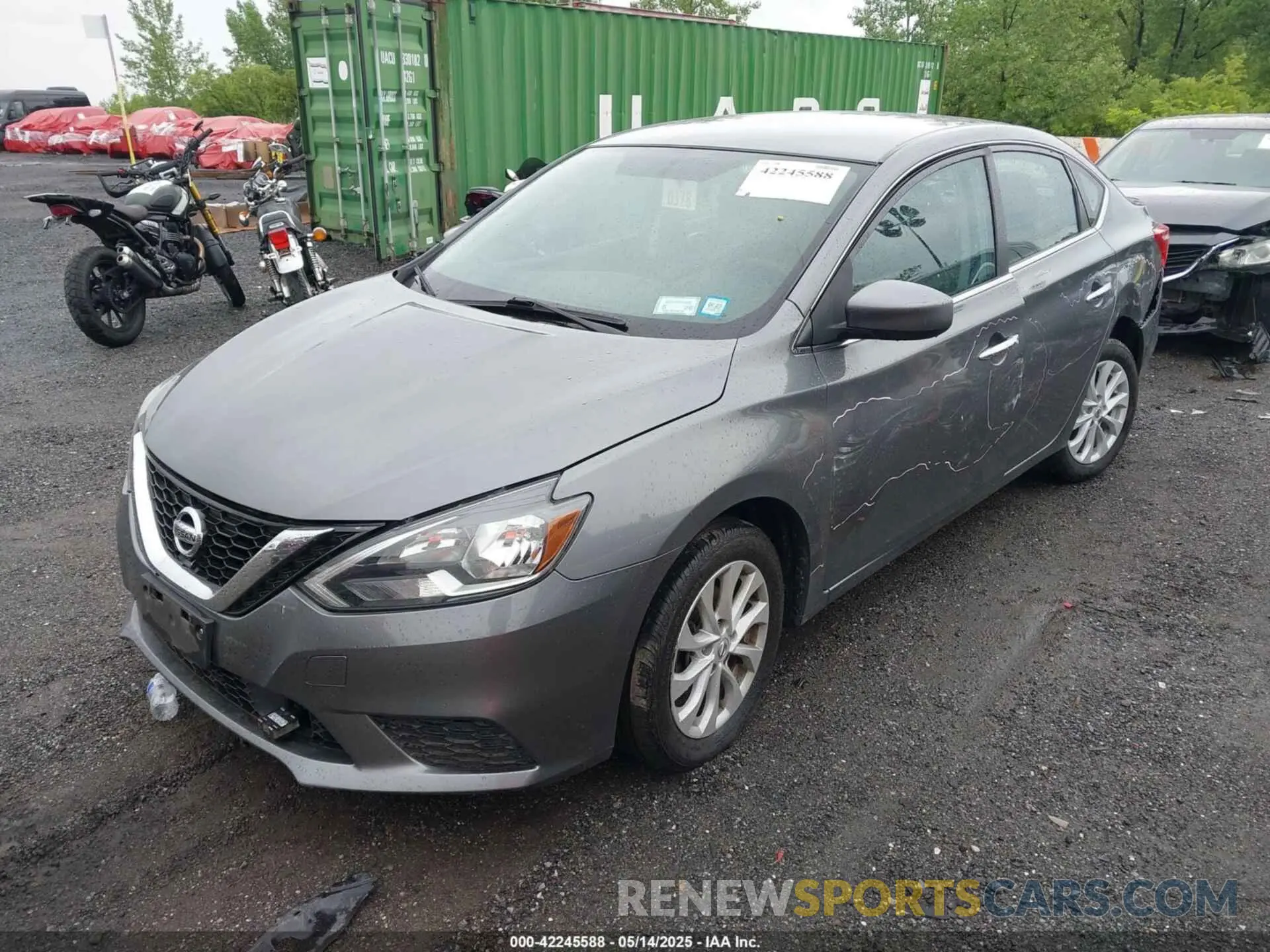 2 Photograph of a damaged car 3N1AB7AP4KY289561 NISSAN SENTRA 2019