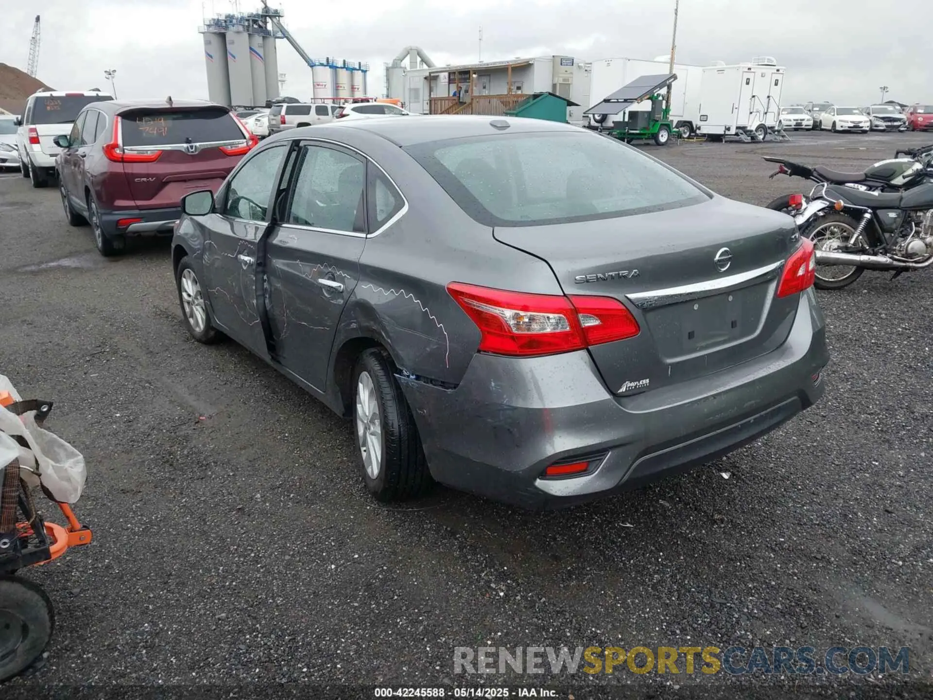 3 Photograph of a damaged car 3N1AB7AP4KY289561 NISSAN SENTRA 2019