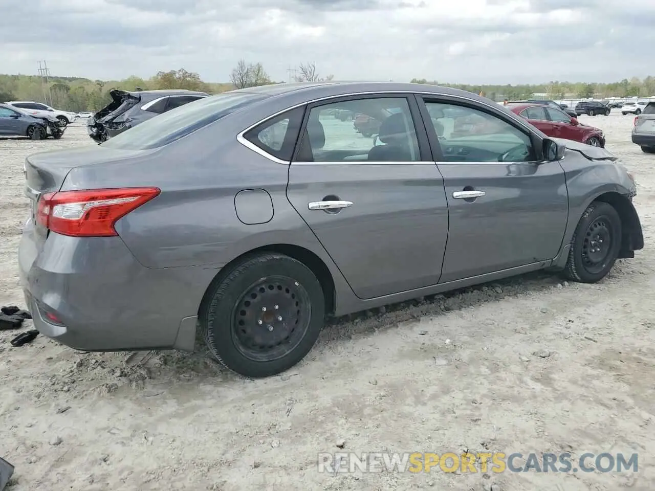 3 Photograph of a damaged car 3N1AB7AP4KY291794 NISSAN SENTRA 2019