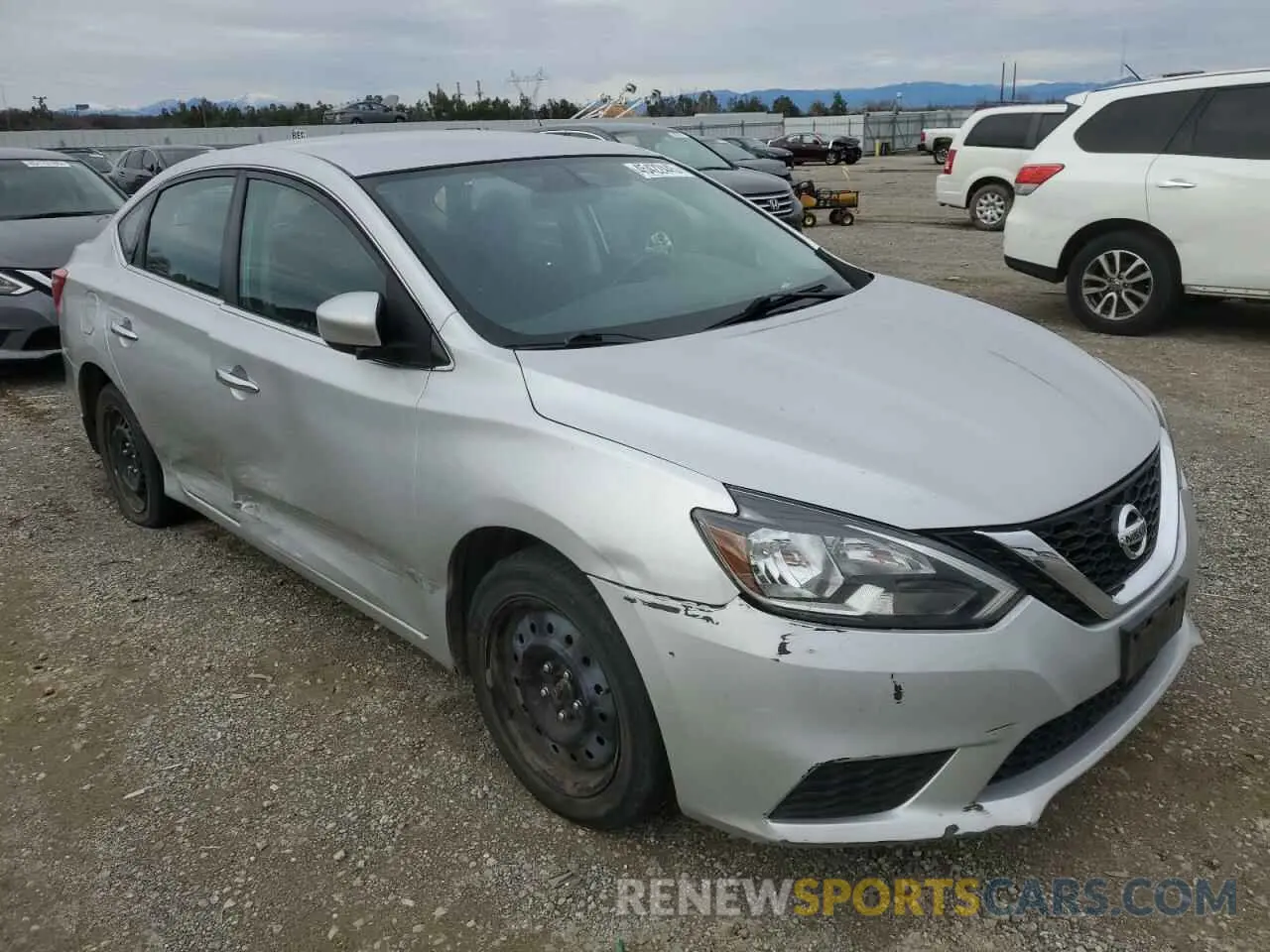 4 Photograph of a damaged car 3N1AB7AP4KY292279 NISSAN SENTRA 2019