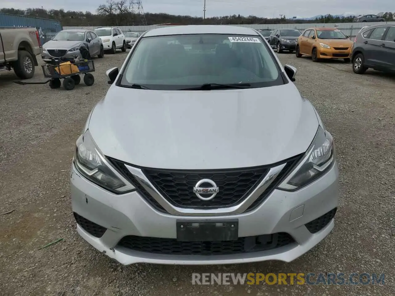 5 Photograph of a damaged car 3N1AB7AP4KY292279 NISSAN SENTRA 2019
