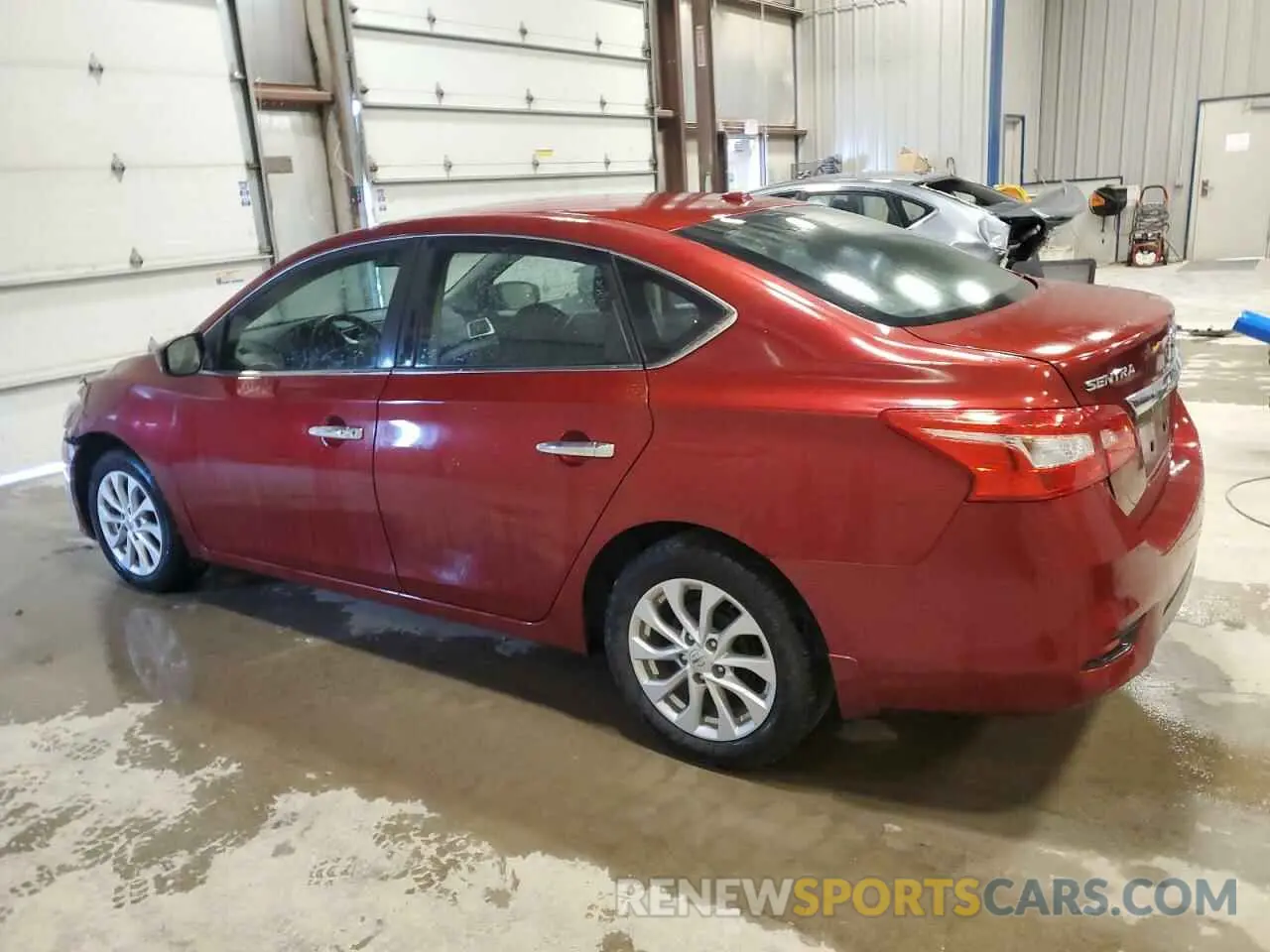 2 Photograph of a damaged car 3N1AB7AP4KY297188 NISSAN SENTRA 2019
