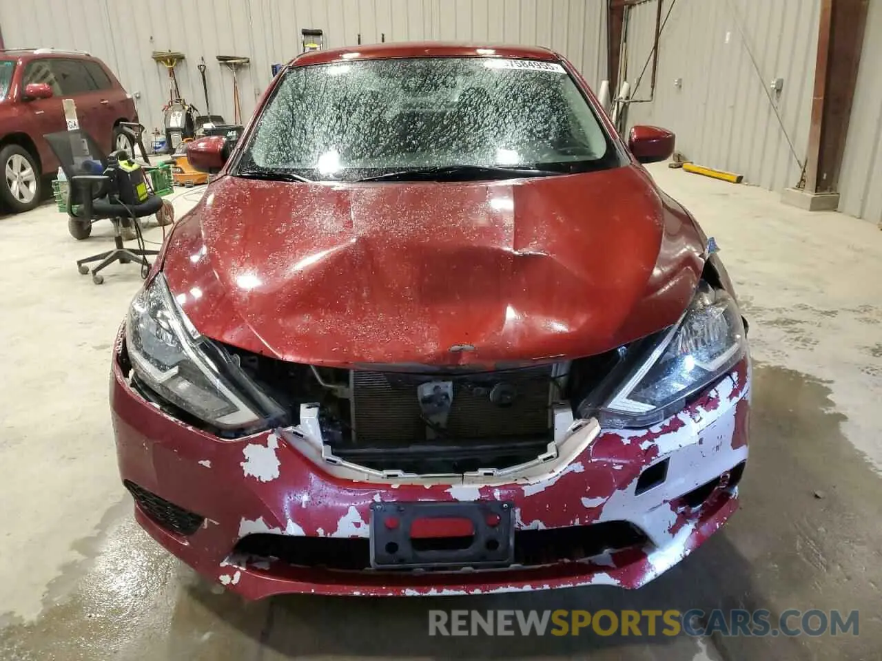 5 Photograph of a damaged car 3N1AB7AP4KY297188 NISSAN SENTRA 2019