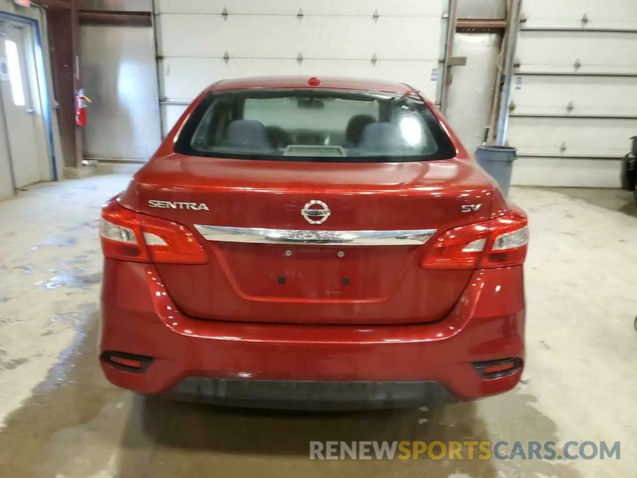 6 Photograph of a damaged car 3N1AB7AP4KY297188 NISSAN SENTRA 2019