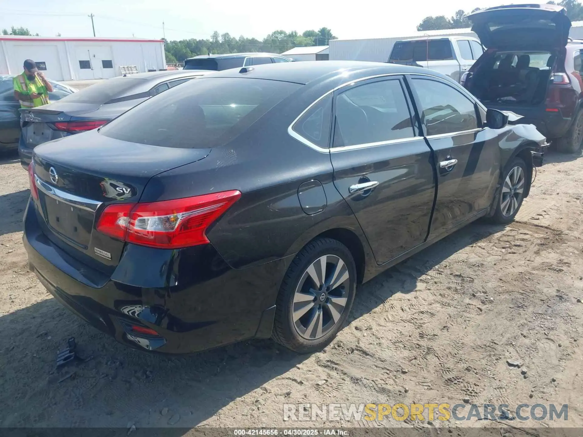 4 Photograph of a damaged car 3N1AB7AP4KY301918 NISSAN SENTRA 2019