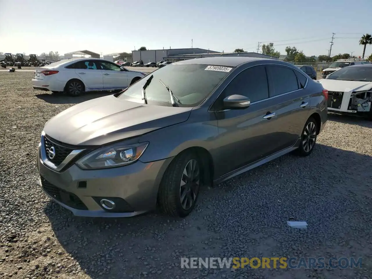 1 Photograph of a damaged car 3N1AB7AP4KY302065 NISSAN SENTRA 2019