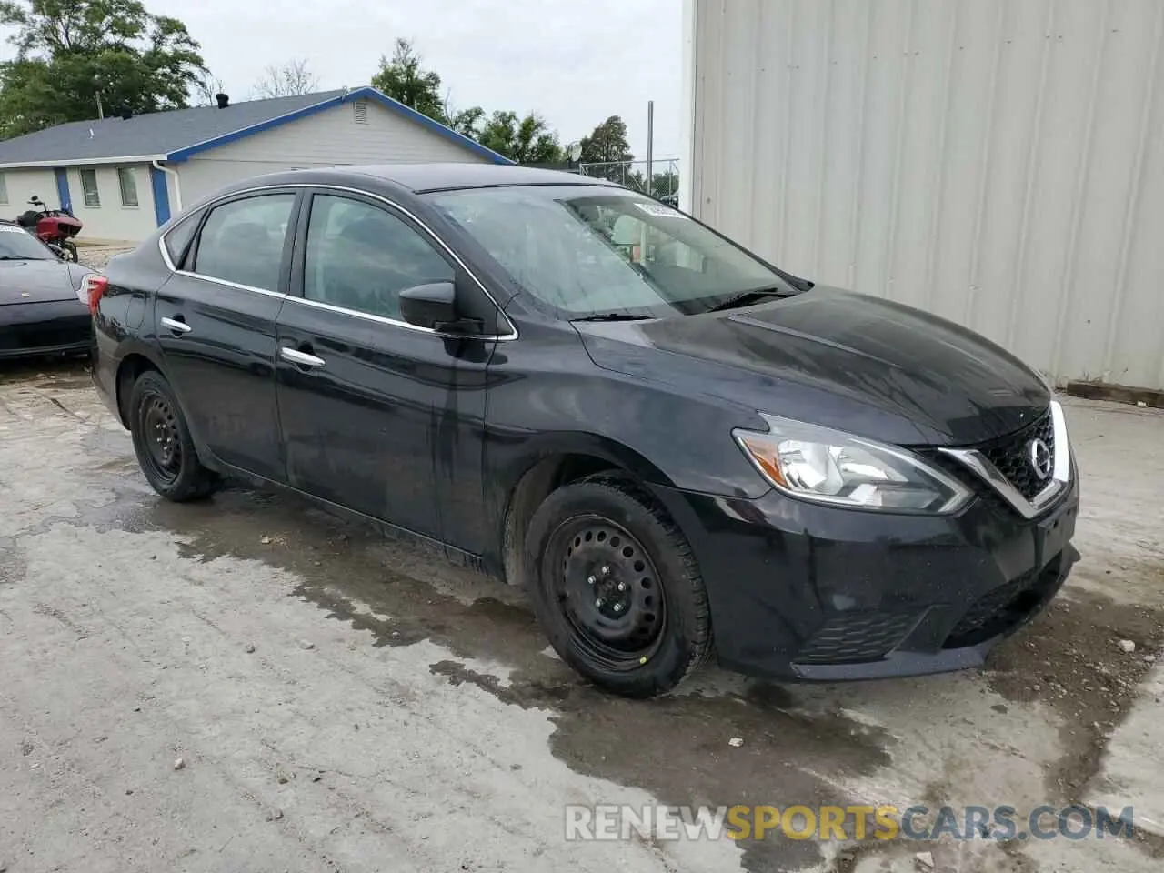 4 Photograph of a damaged car 3N1AB7AP4KY310988 NISSAN SENTRA 2019