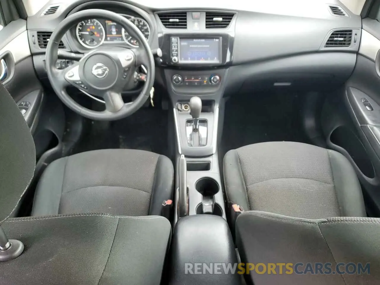8 Photograph of a damaged car 3N1AB7AP4KY310988 NISSAN SENTRA 2019