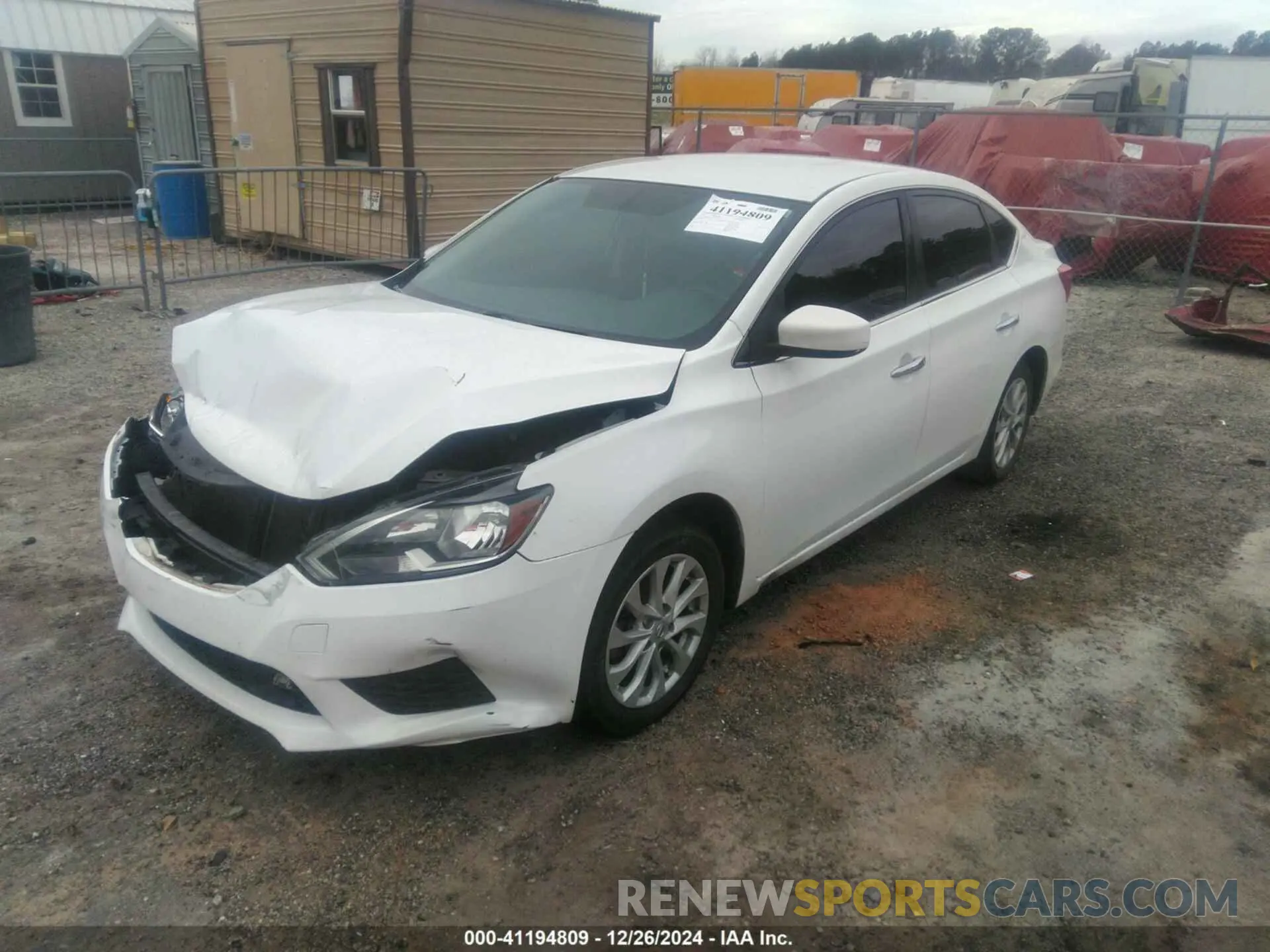 2 Photograph of a damaged car 3N1AB7AP4KY311509 NISSAN SENTRA 2019