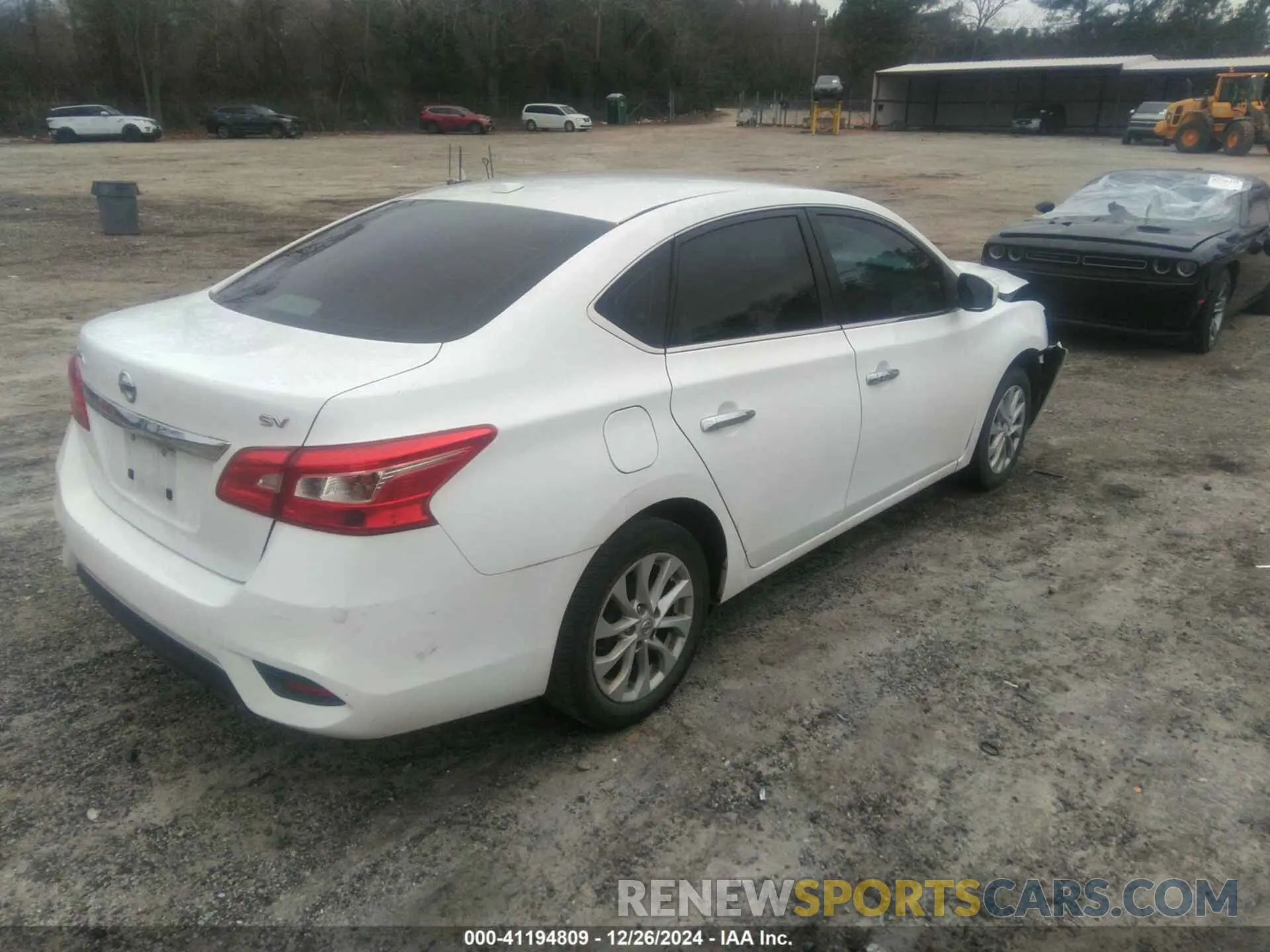 4 Photograph of a damaged car 3N1AB7AP4KY311509 NISSAN SENTRA 2019