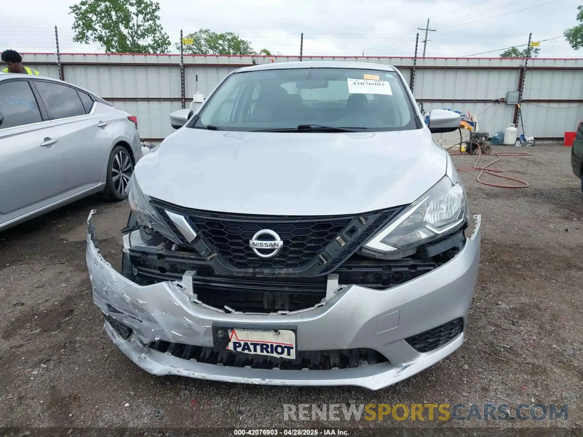 12 Photograph of a damaged car 3N1AB7AP4KY316287 NISSAN SENTRA 2019