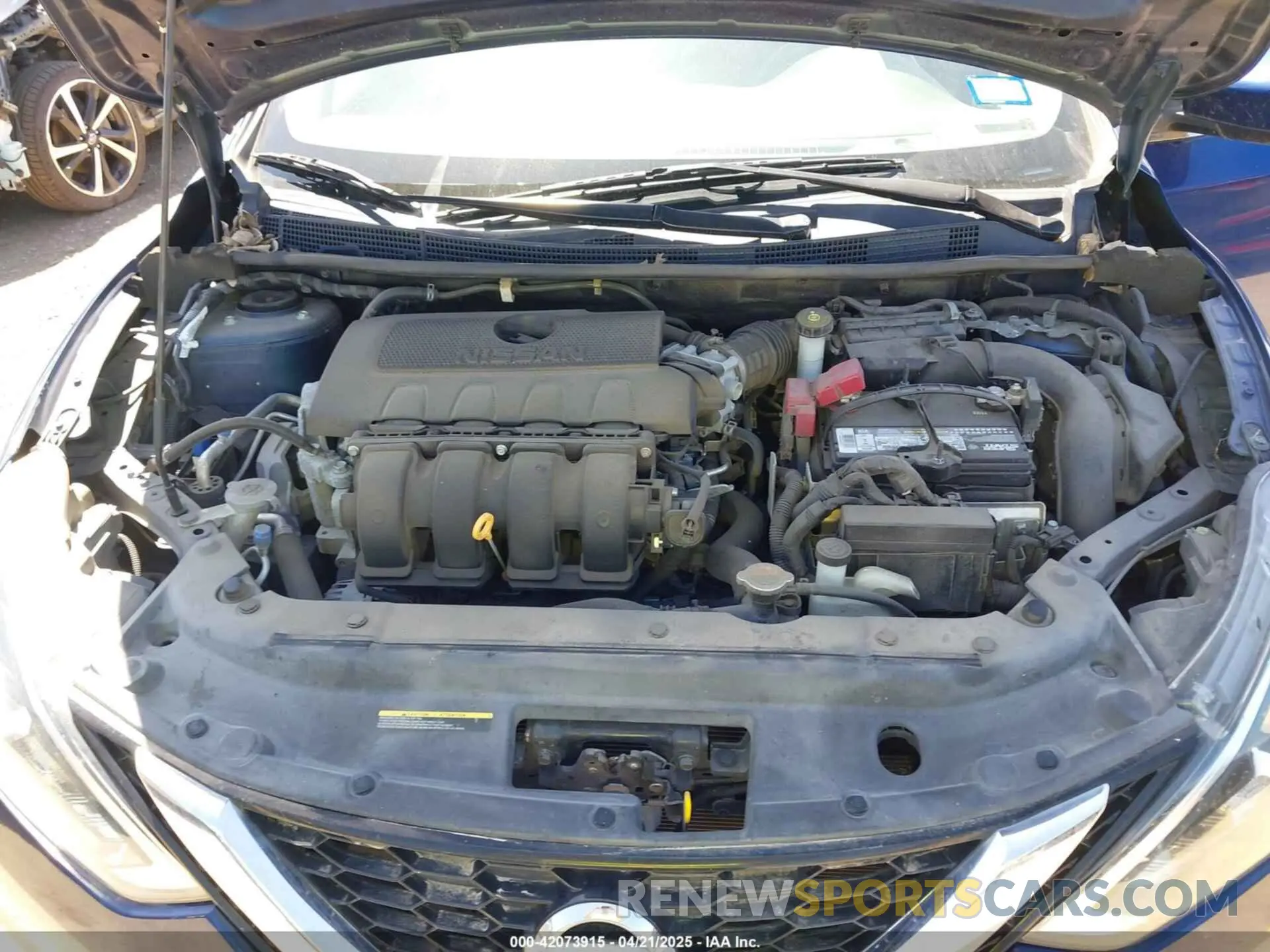 10 Photograph of a damaged car 3N1AB7AP4KY318783 NISSAN SENTRA 2019