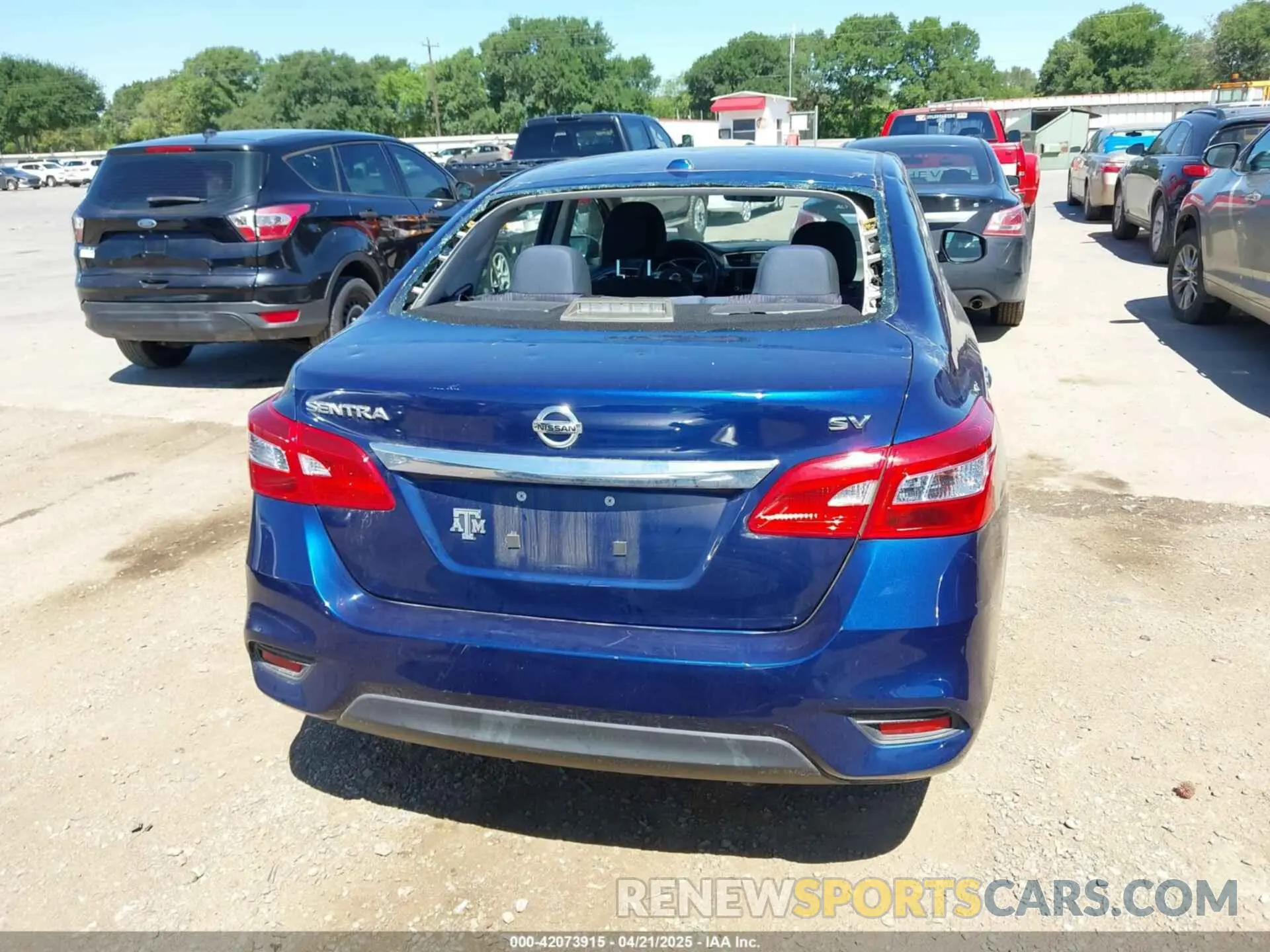 16 Photograph of a damaged car 3N1AB7AP4KY318783 NISSAN SENTRA 2019