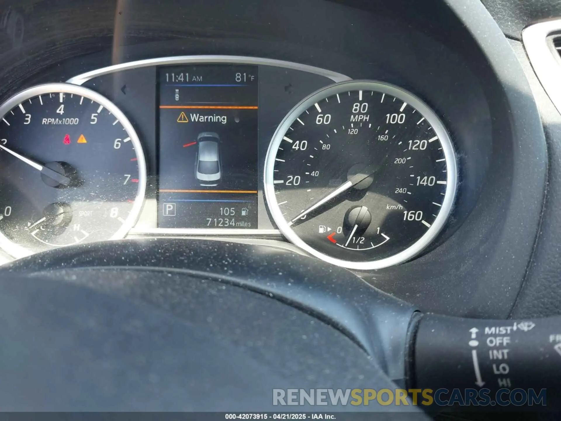 7 Photograph of a damaged car 3N1AB7AP4KY318783 NISSAN SENTRA 2019