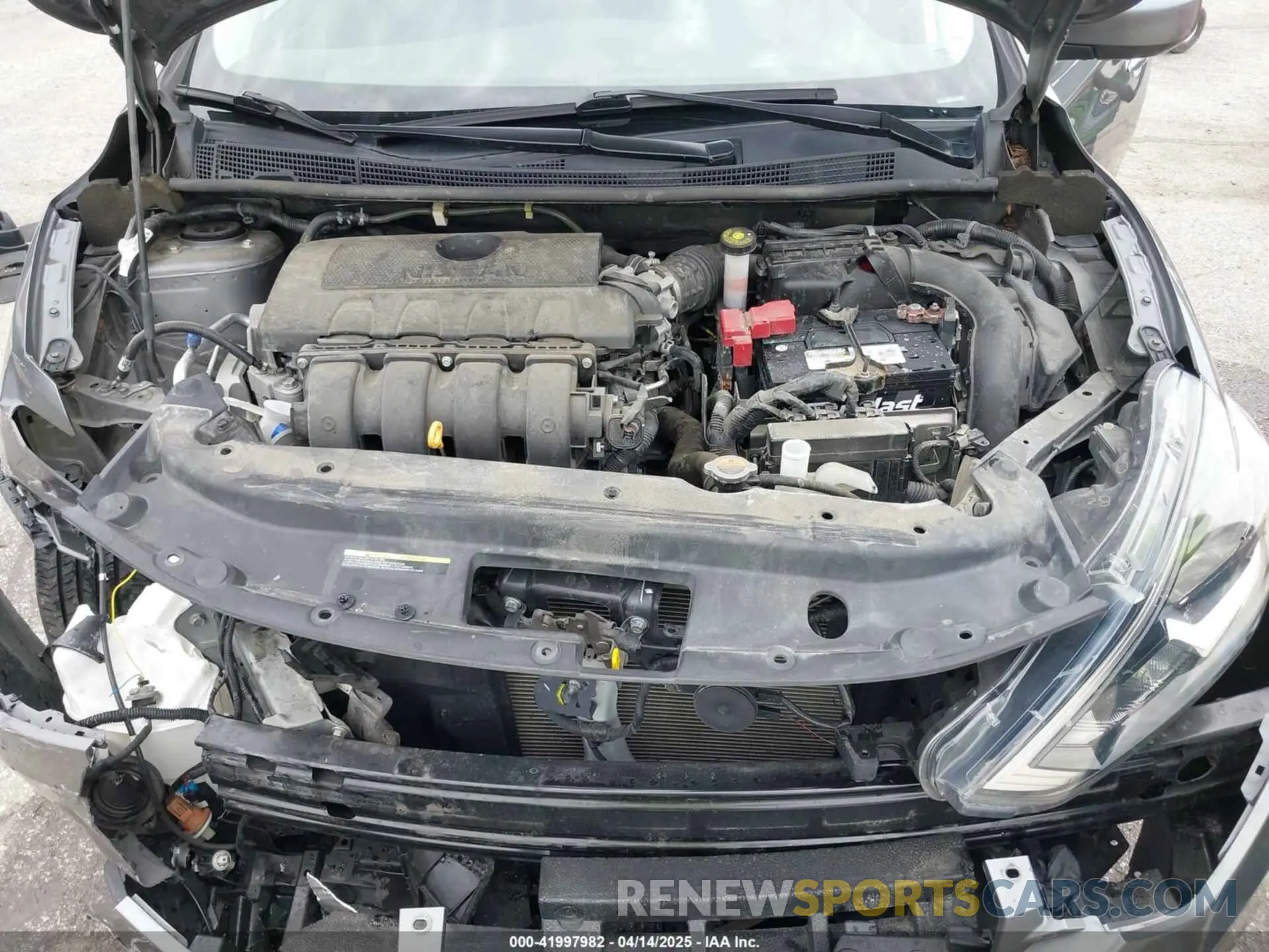 10 Photograph of a damaged car 3N1AB7AP4KY322090 NISSAN SENTRA 2019