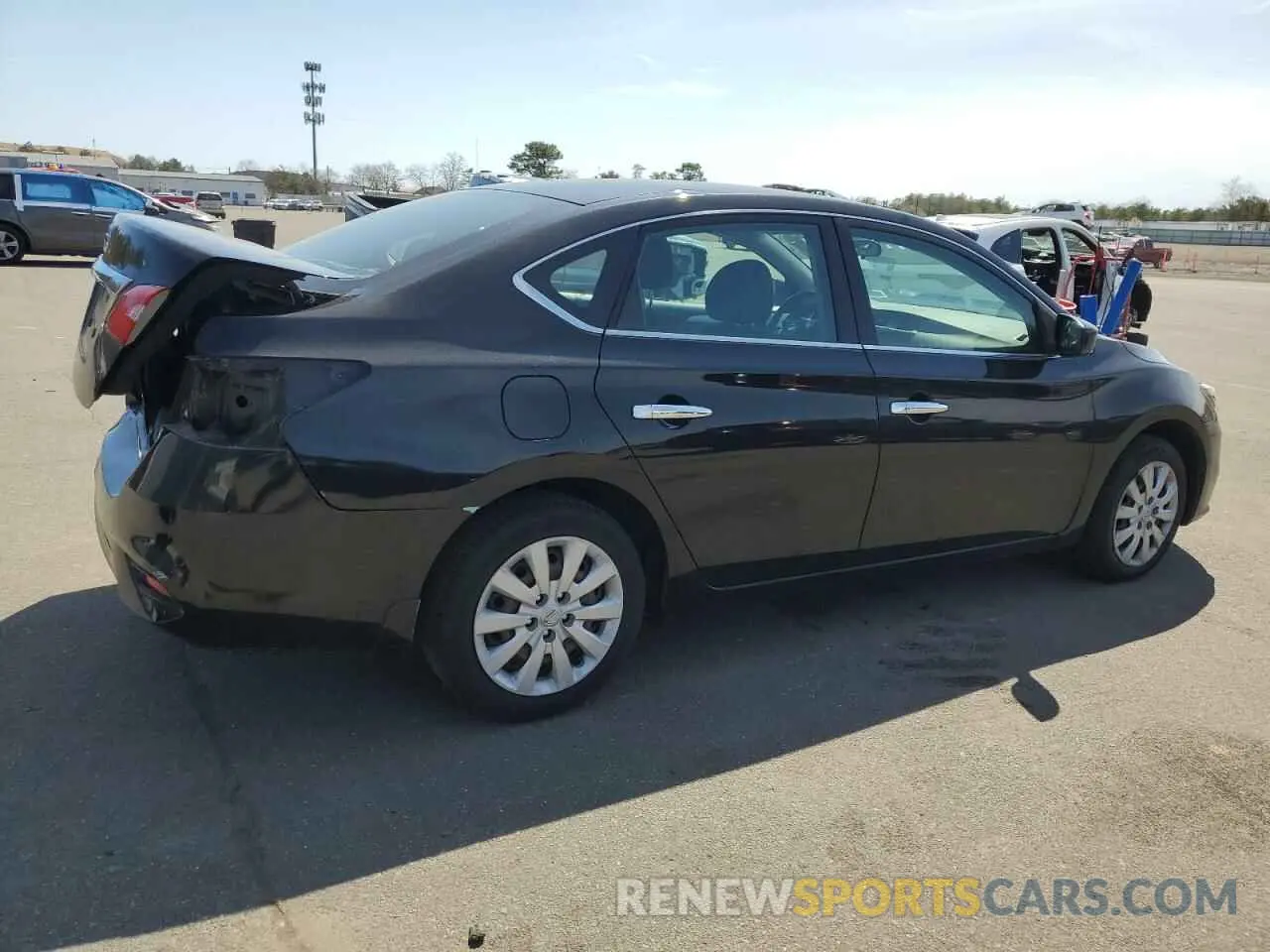 3 Photograph of a damaged car 3N1AB7AP4KY322865 NISSAN SENTRA 2019