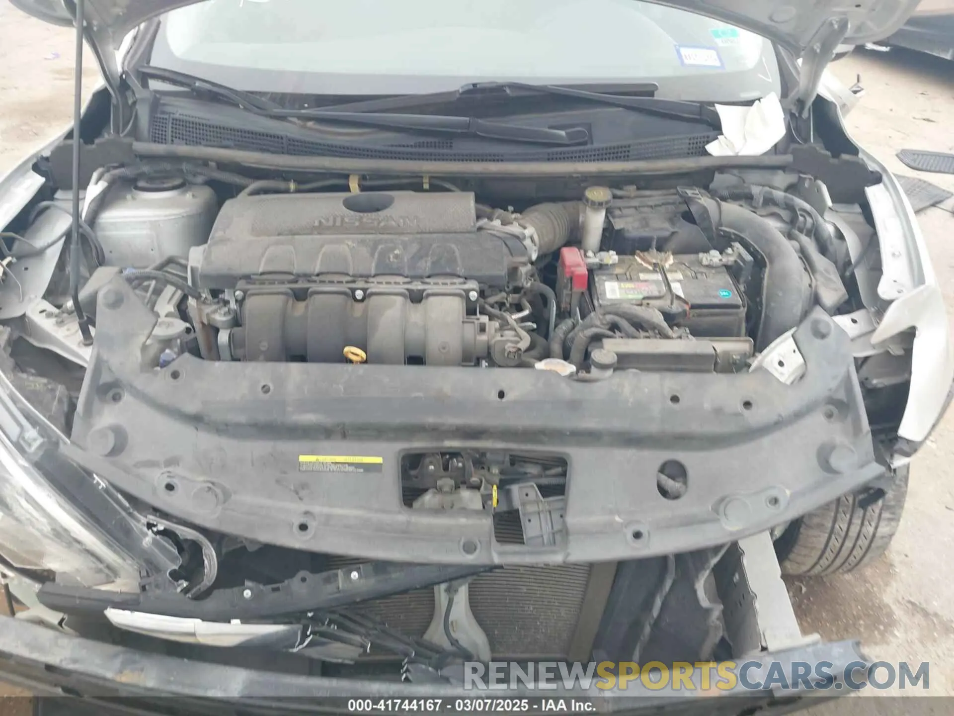 10 Photograph of a damaged car 3N1AB7AP4KY327516 NISSAN SENTRA 2019