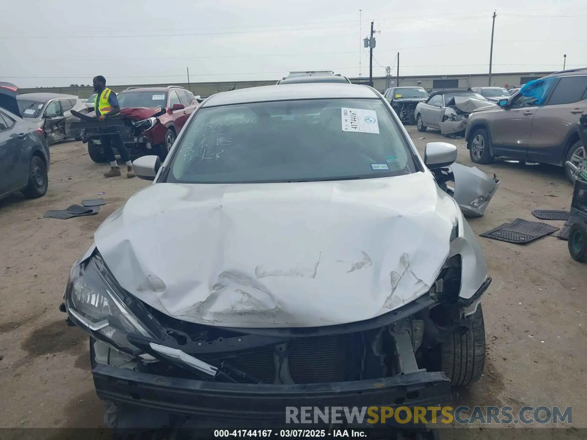 12 Photograph of a damaged car 3N1AB7AP4KY327516 NISSAN SENTRA 2019