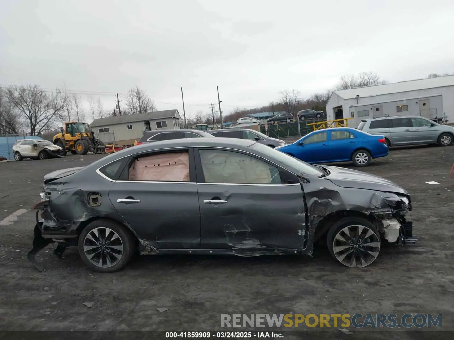 13 Photograph of a damaged car 3N1AB7AP4KY328374 NISSAN SENTRA 2019