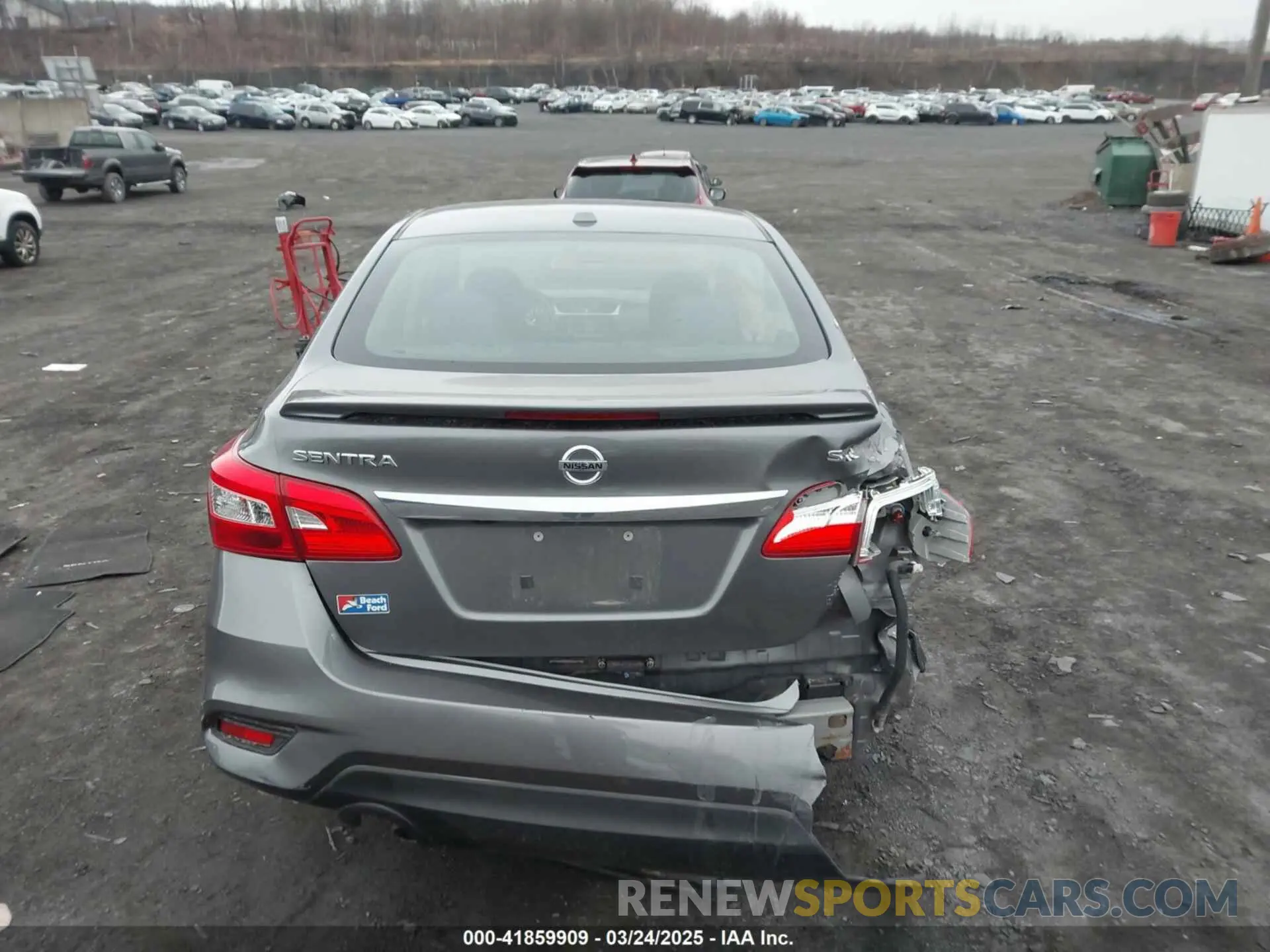 16 Photograph of a damaged car 3N1AB7AP4KY328374 NISSAN SENTRA 2019