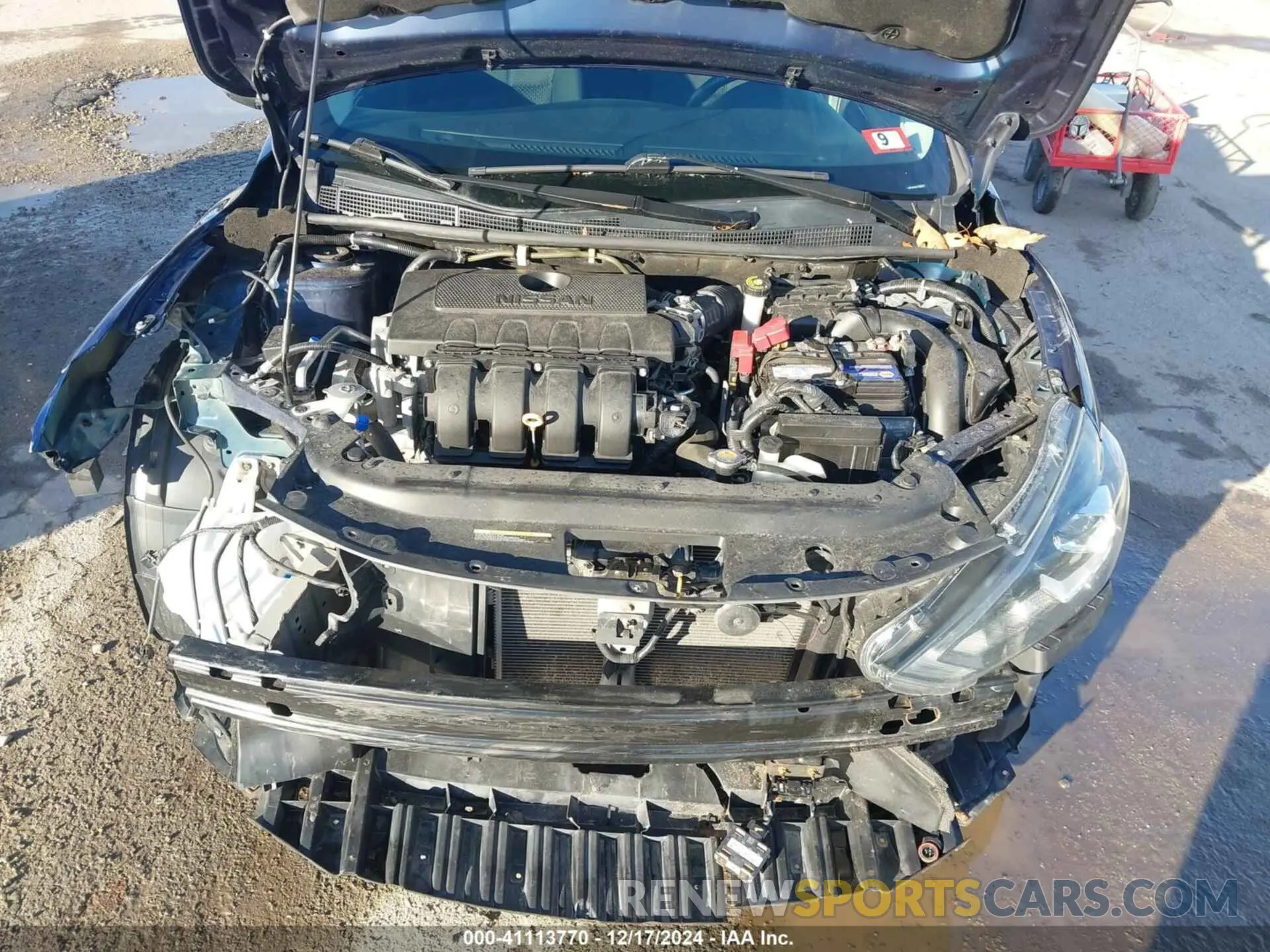 10 Photograph of a damaged car 3N1AB7AP4KY330027 NISSAN SENTRA 2019