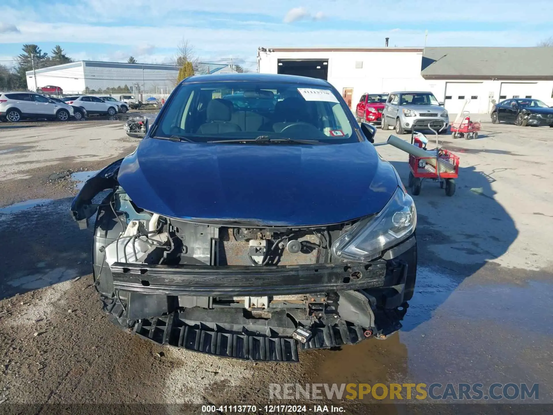 12 Photograph of a damaged car 3N1AB7AP4KY330027 NISSAN SENTRA 2019