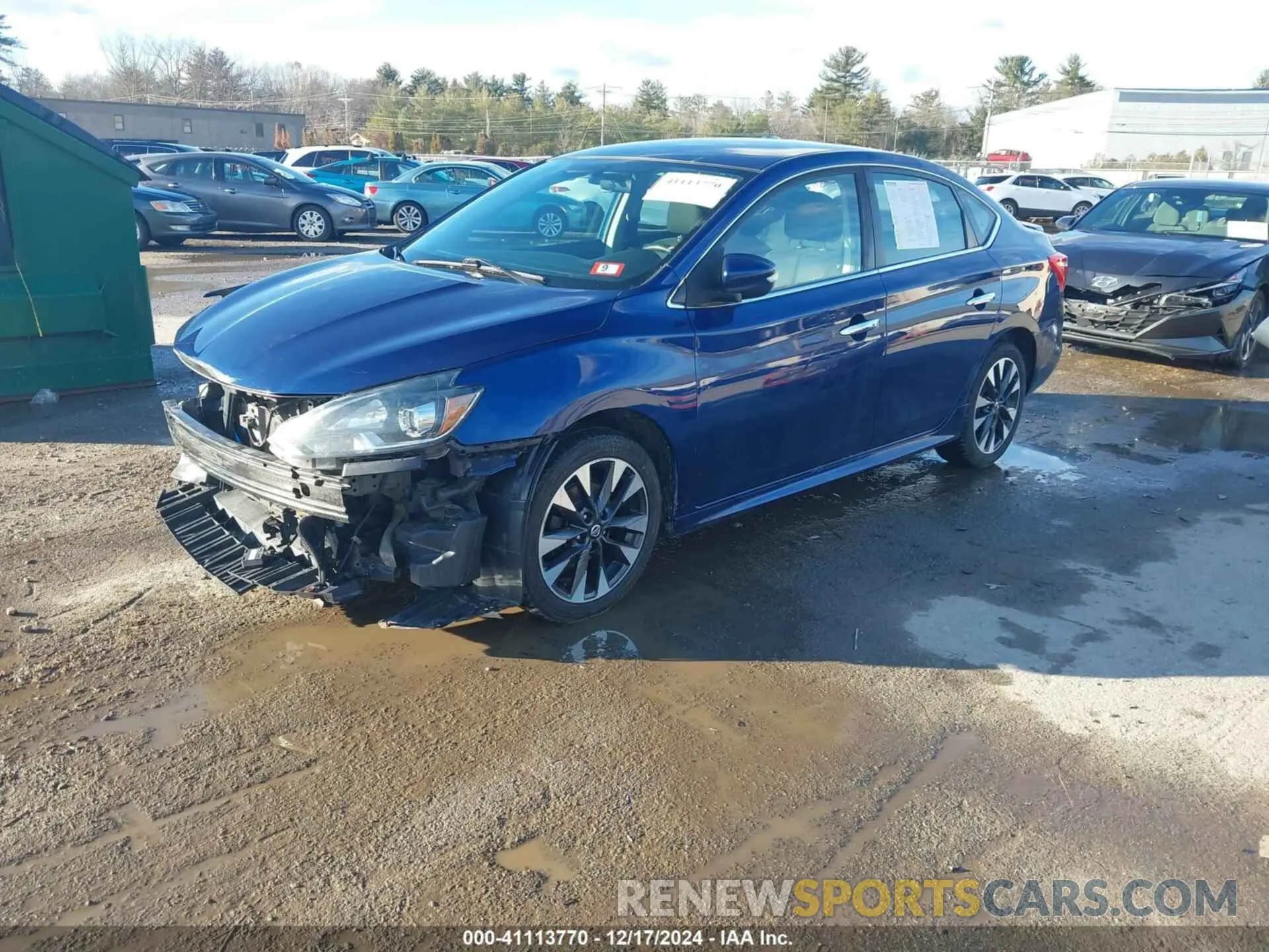 2 Photograph of a damaged car 3N1AB7AP4KY330027 NISSAN SENTRA 2019