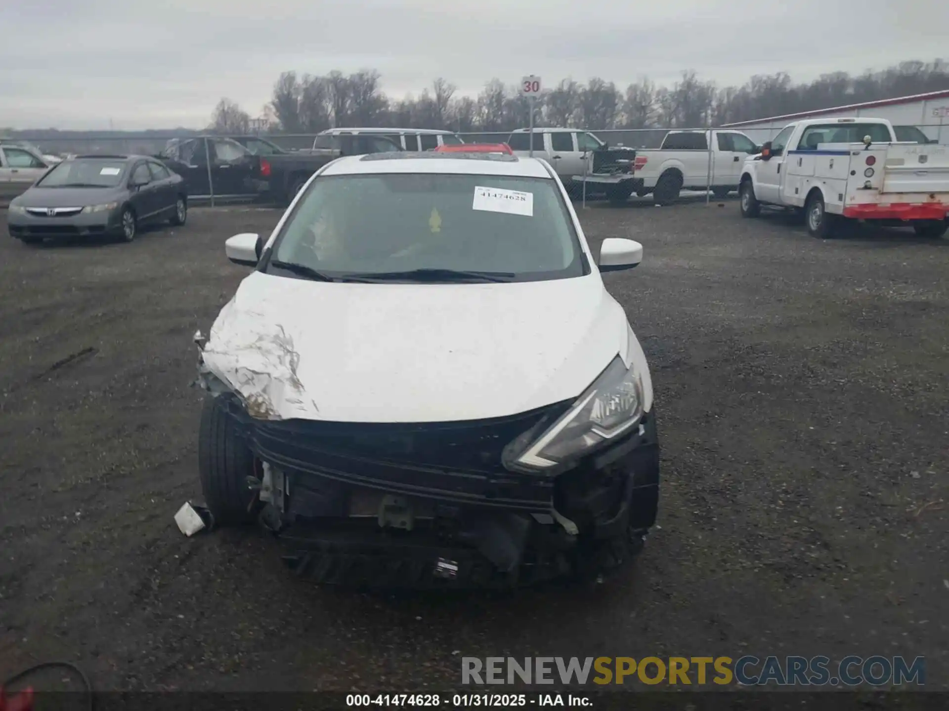 13 Photograph of a damaged car 3N1AB7AP4KY335535 NISSAN SENTRA 2019