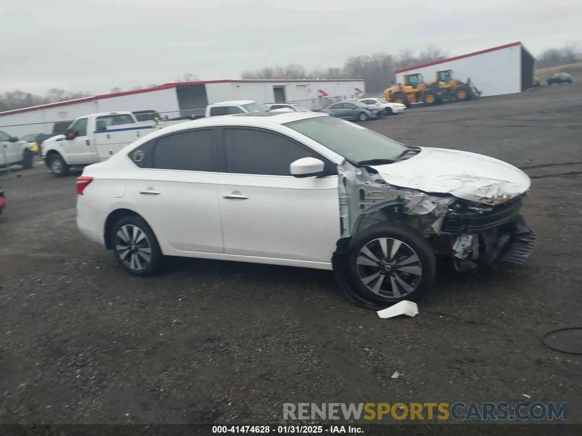 14 Photograph of a damaged car 3N1AB7AP4KY335535 NISSAN SENTRA 2019