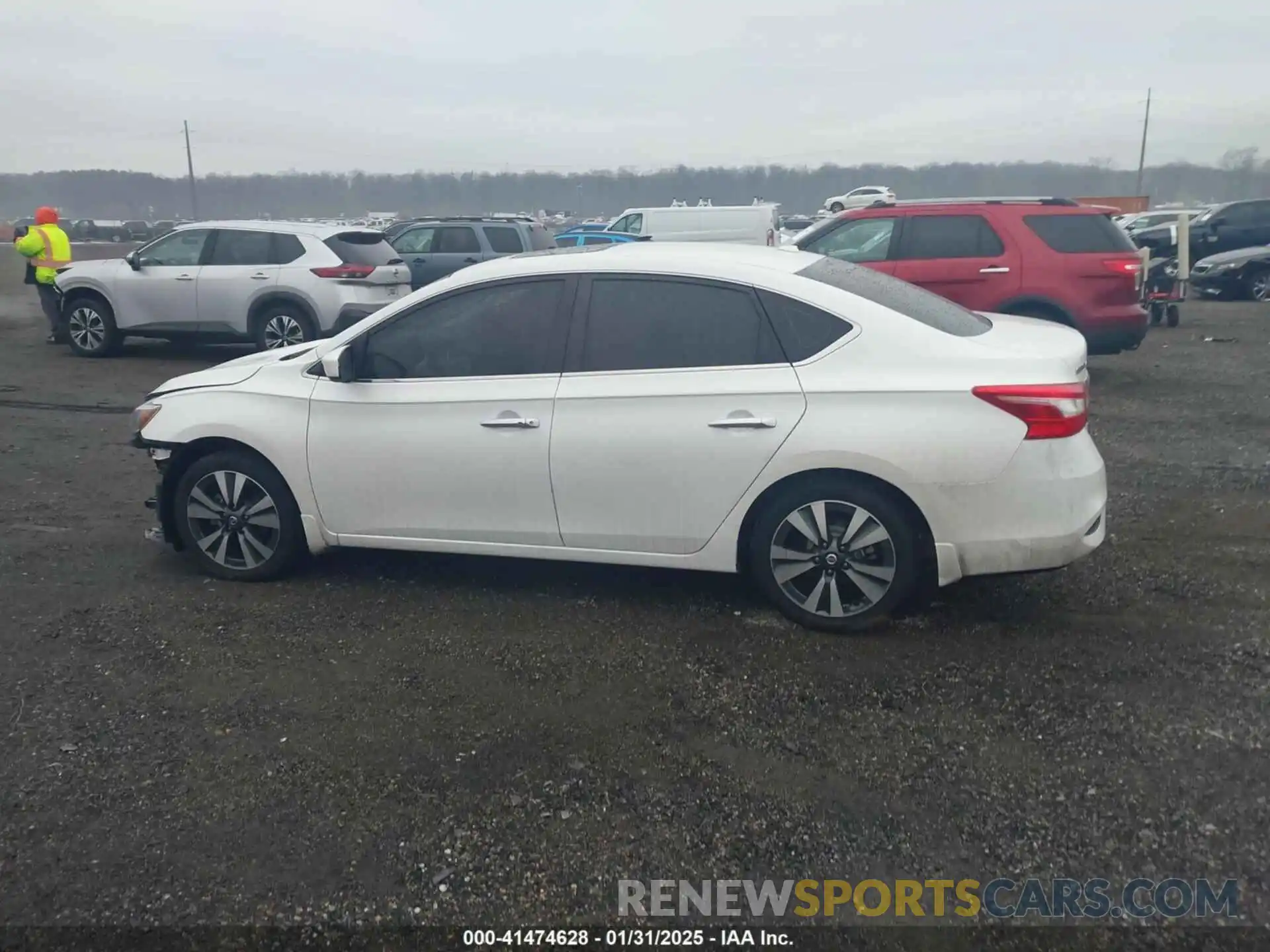 15 Photograph of a damaged car 3N1AB7AP4KY335535 NISSAN SENTRA 2019