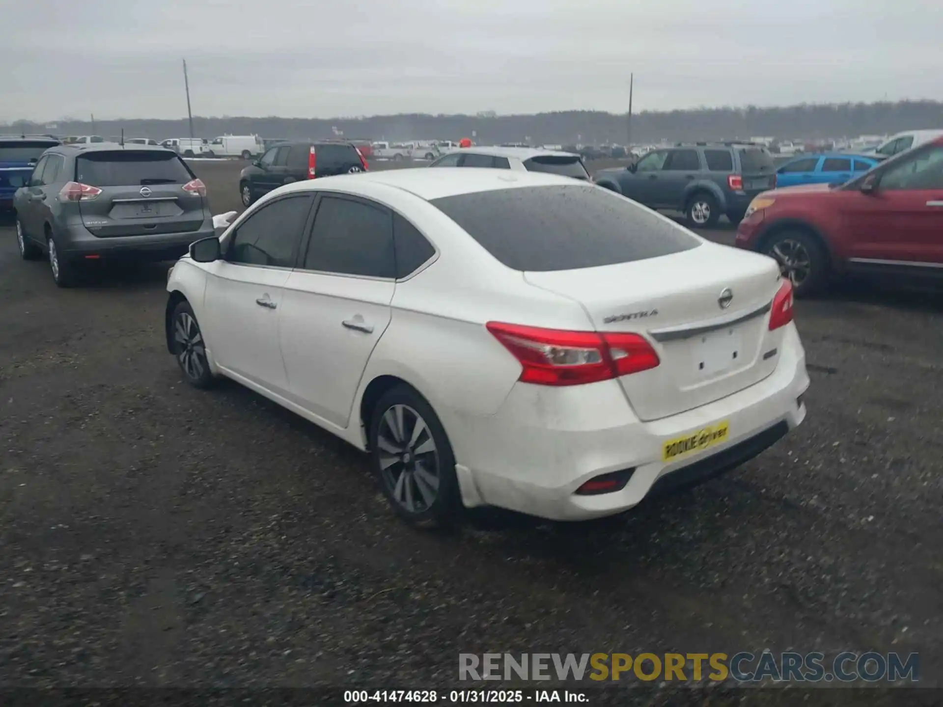 3 Photograph of a damaged car 3N1AB7AP4KY335535 NISSAN SENTRA 2019