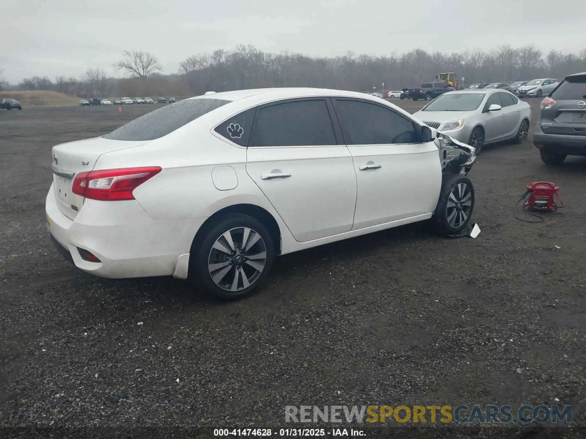 4 Photograph of a damaged car 3N1AB7AP4KY335535 NISSAN SENTRA 2019