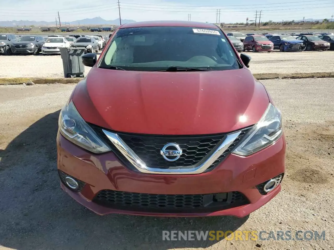 5 Photograph of a damaged car 3N1AB7AP4KY335566 NISSAN SENTRA 2019