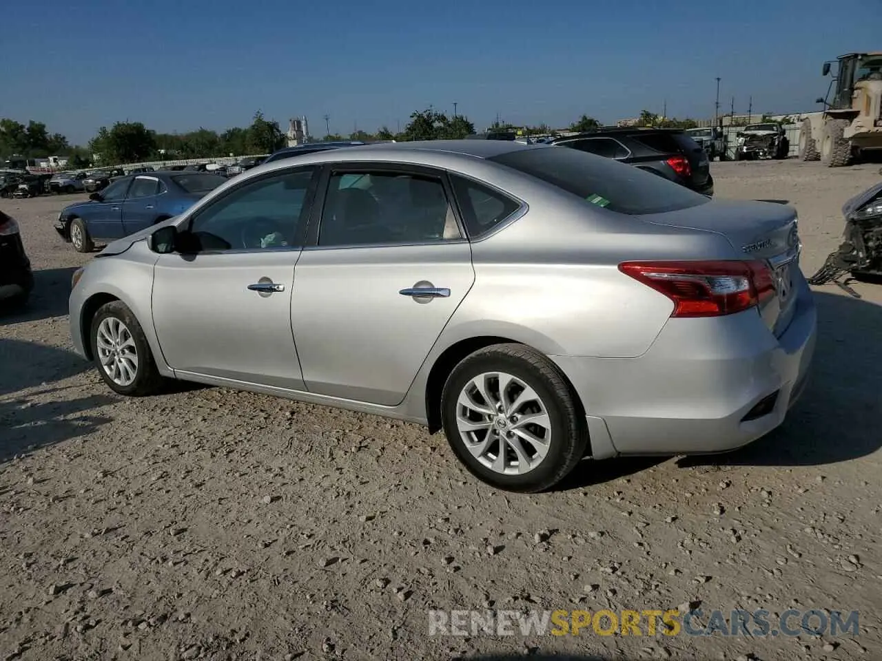 2 Photograph of a damaged car 3N1AB7AP4KY335826 NISSAN SENTRA 2019