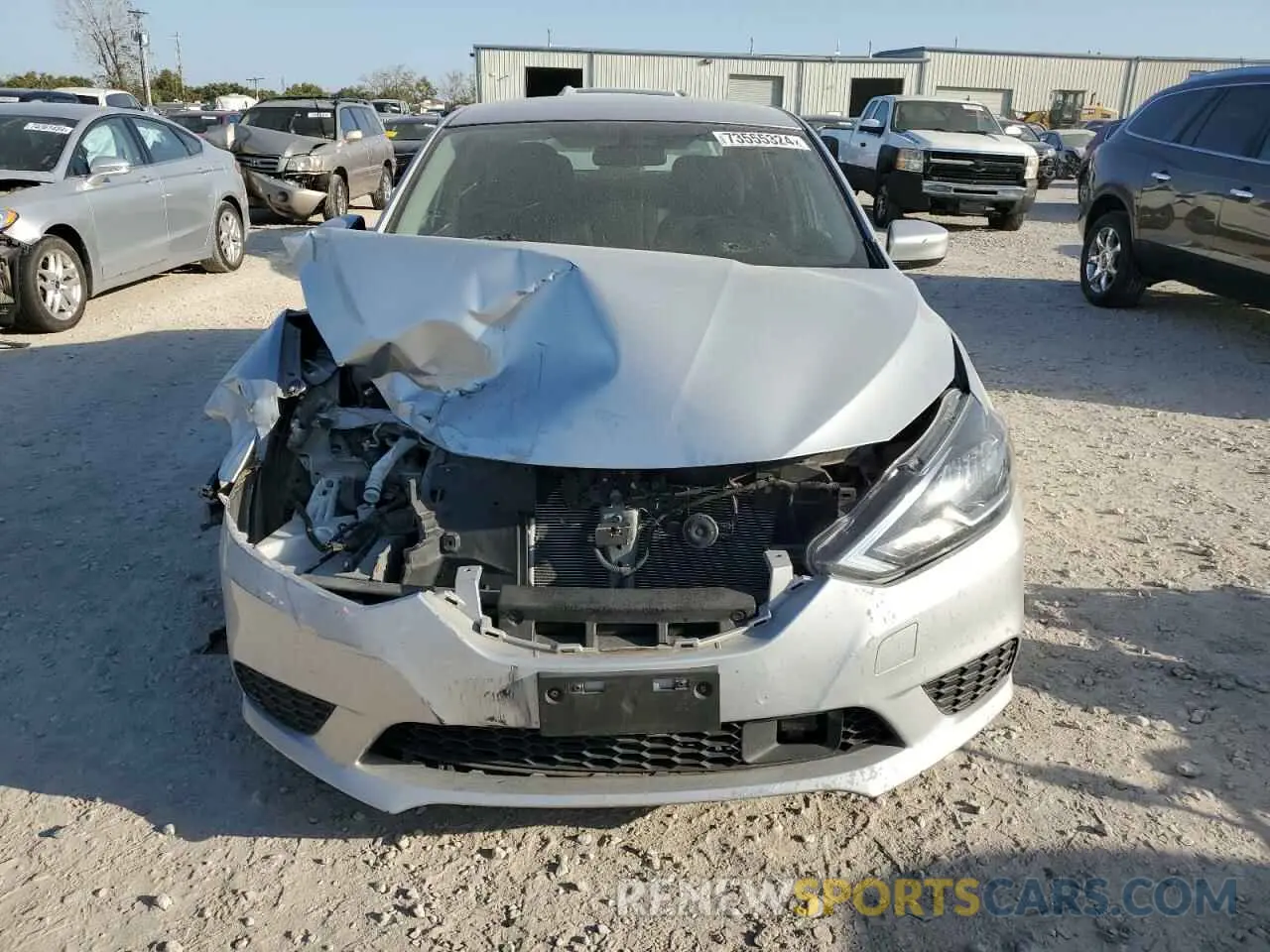 5 Photograph of a damaged car 3N1AB7AP4KY335826 NISSAN SENTRA 2019